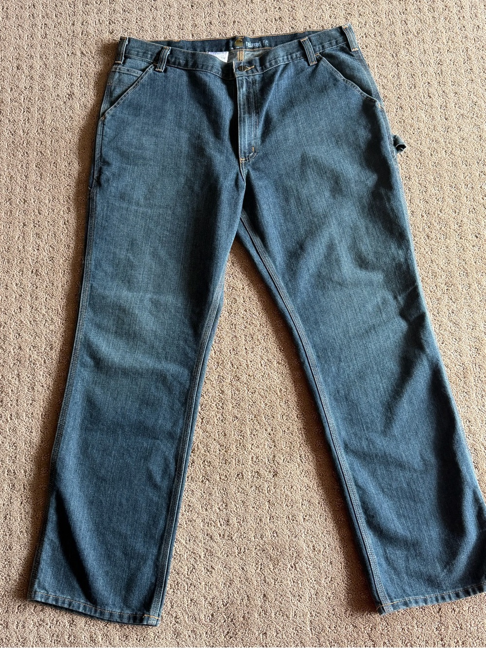 Men's Carhartt Blue Jeans